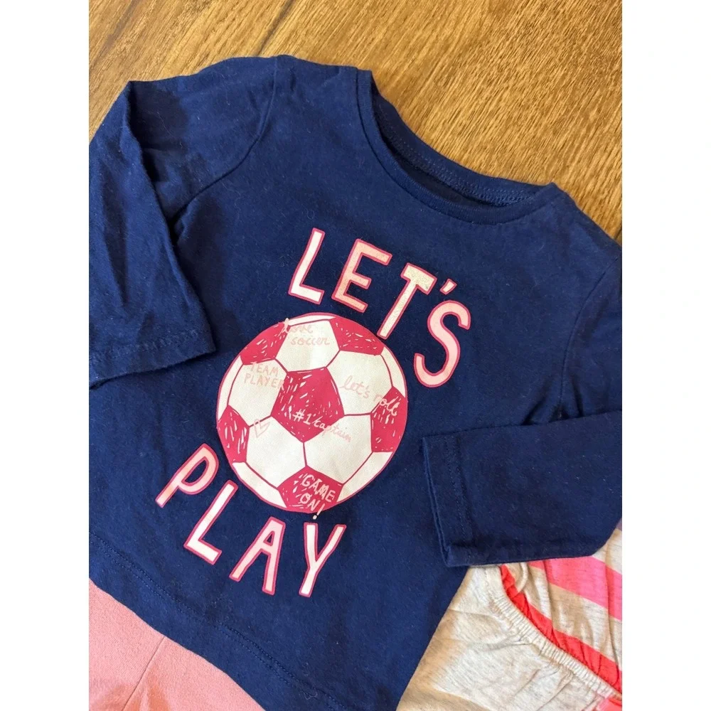 Baby Girl Outfits 6 Months Long Sleeved Shirts Pants Leggings Clothes Ruffle Lot - Picture 6 of 14